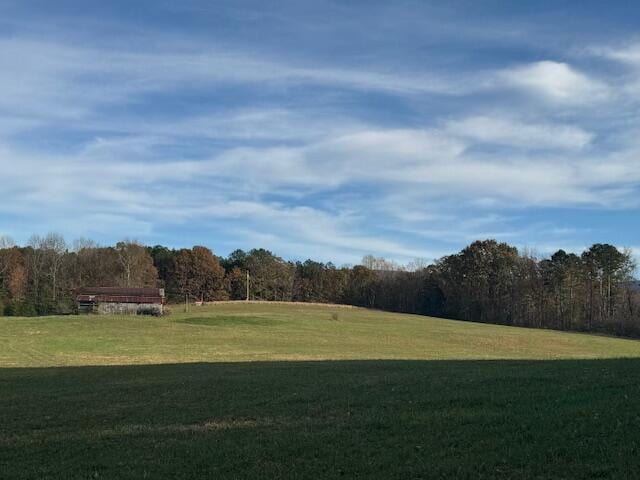 view of property's community featuring a lawn