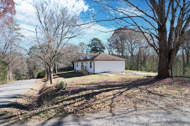 view of property exterior