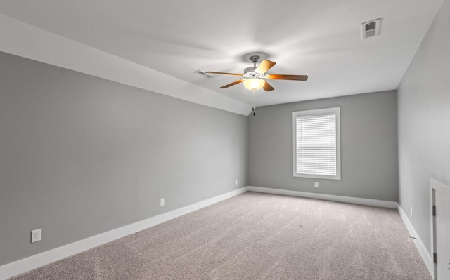 264 Courtland Crest Dr SW, Cleveland, TN 37311 - empty room with ceiling fan and light carpet