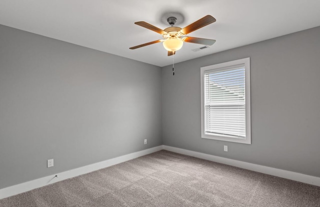264 Courtland Crest Dr SW, Cleveland, TN 37311 - carpeted spare room with a ceiling fan and baseboards
