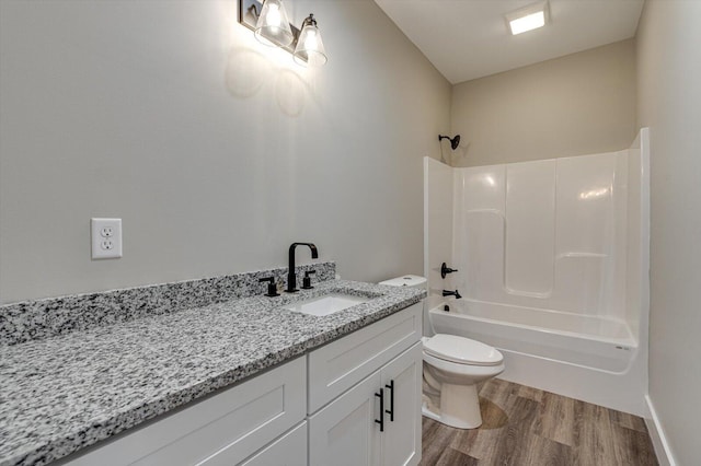 4470 Keith St NW Unit 501, Cleveland, TN 37312 - bathroom with wood finished floors, toilet, vanity, and  shower combination