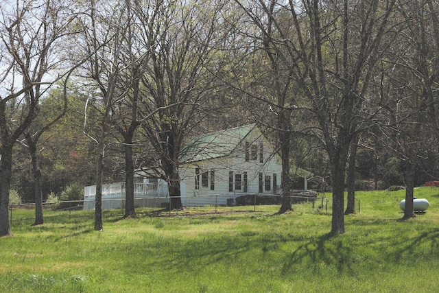 626 Brush Creek Rd, Copperhill, TN 37317 - view of yard featuring fence