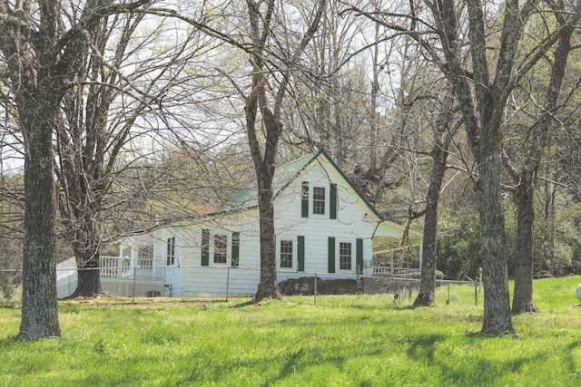 626 Brush Creek Rd, Copperhill, TN 37317 - view of front of property featuring fence private yard