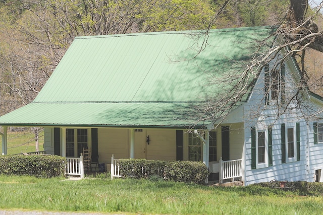 626 Brush Creek Rd, Copperhill, TN 37317 - view of front of house with covered porch