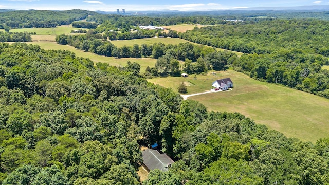 6300 Davis Hill Rd, Harrison, TN 37341 - overview of rural landscape with a heavily wooded area
