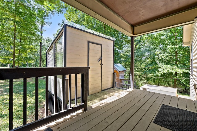 6300 Davis Hill Rd, Harrison, TN 37341 - view of deck