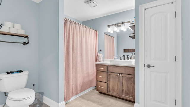 1813 White Oak Valley Rd, Cleveland, TN 37312 - bathroom with vanity and a shower with shower curtain