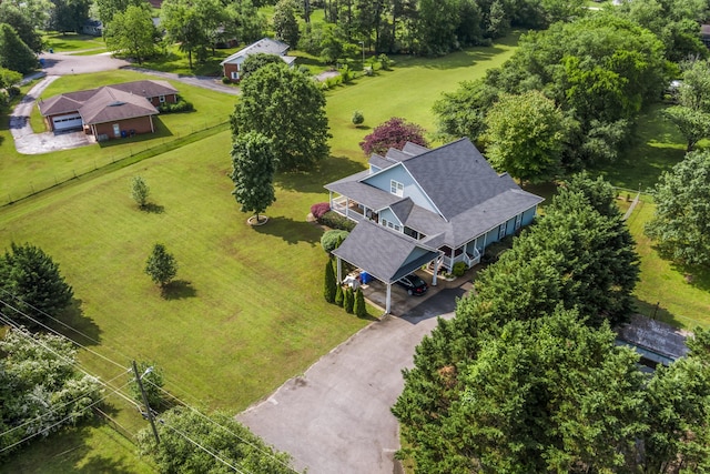 2036 Hickory Valley Rd, Chattanooga, TN 37421 - view of subject property with a tree filled landscape