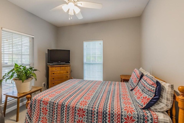 2036 Hickory Valley Rd, Chattanooga, TN 37421 - bedroom featuring carpet flooring and a ceiling fan