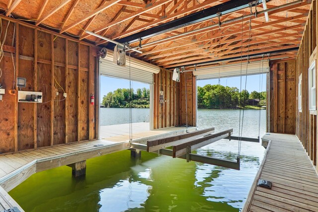 302 Key Cove Rd, Spring City, TN 37381 - view of dock with a water view and boat lift