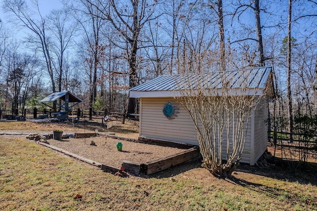 view of outdoor structure