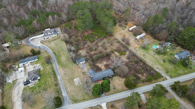 drone / aerial view