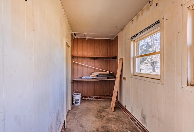 view of storage room