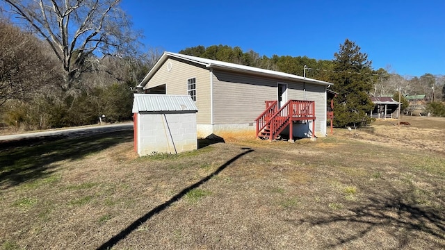 view of side of home