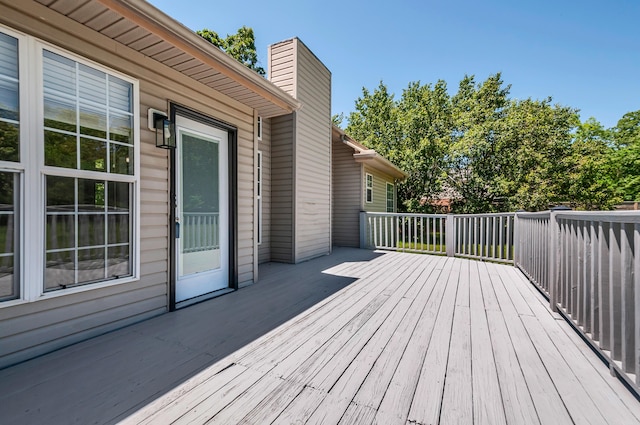 1031 Laurel Hill Dr, Dickson, TN 37055 - view of wooden deck