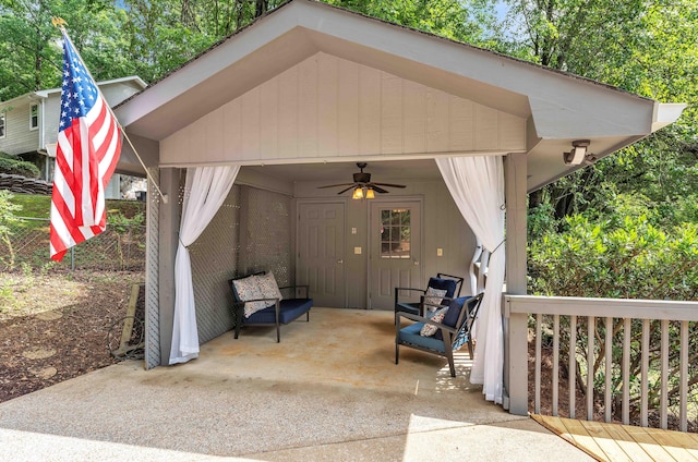 6833 Buck Trail Dr, Harrison, TN 37341 - exterior space featuring a carport