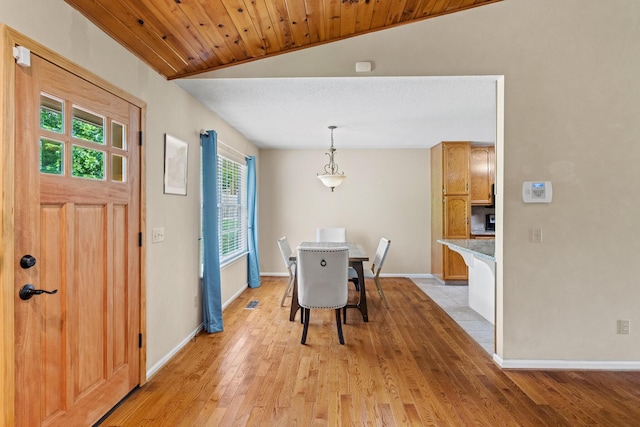 7510 Hewitt Ln, Chattanooga, TN 37421 - dining space with light wood-style flooring and baseboards