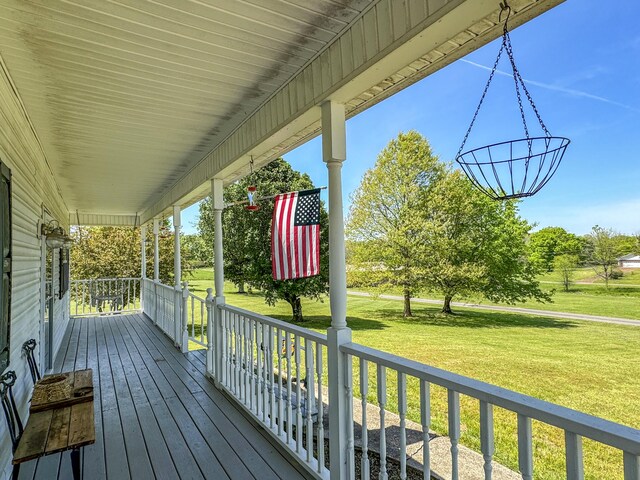 LOT1 Cabrera Dr SE, Cleveland, TN 37323 - wooden porch featuring a yard