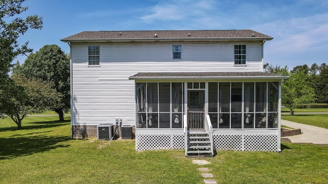 LOT1 Cabrera Dr SE, Cleveland, TN 37323 - rear view of property with a sunroom and a yard
