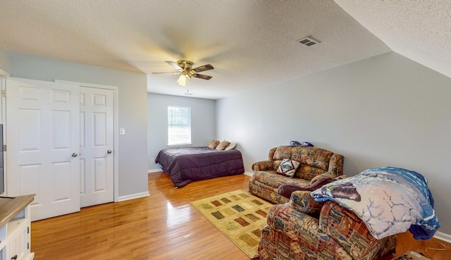 LOT1 Cabrera Dr SE, Cleveland, TN 37323 - bedroom featuring light wood finished floors, a textured ceiling, and a ceiling fan