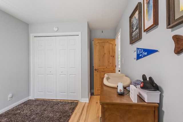 101 Riverview Ln, Reliance, TN 37369 - corridor featuring light wood-type flooring and baseboards