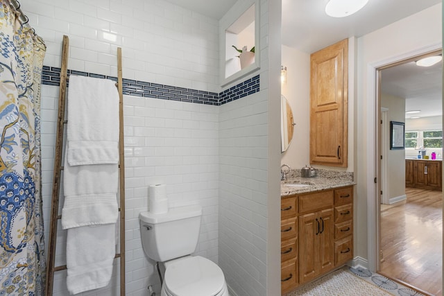 101 Riverview Ln, Reliance, TN 37369 - full bathroom with vanity and wood finished floors