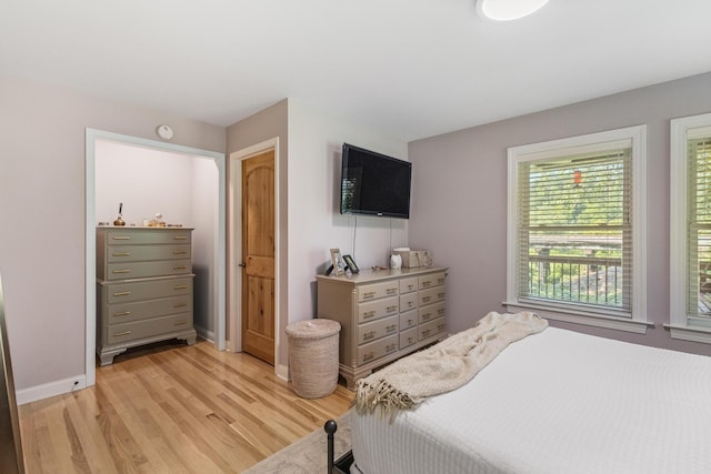 101 Riverview Ln, Reliance, TN 37369 - bedroom with light wood-type flooring and baseboards