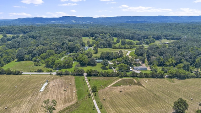 7209 Anthem Trl, Birchwood, TN 37308 - aerial view of property and surrounding area with mountains and rural landscape