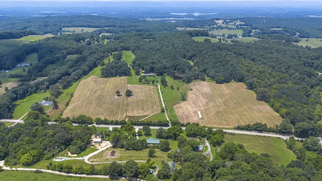 7209 Anthem Trl, Birchwood, TN 37308 - aerial overview of property's location with rural landscape and farmland