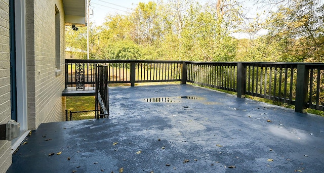 view of deck