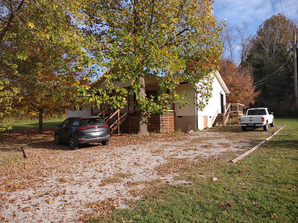 view of home's exterior