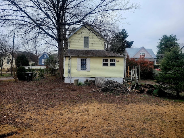 view of back of house