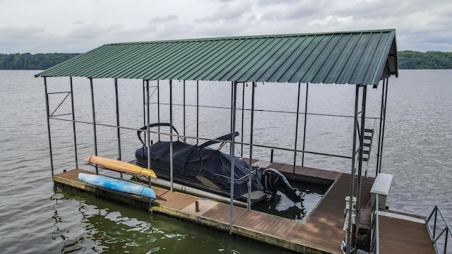 4809 Wind Bluff Cir, Birchwood, TN 37308 - view of dock featuring a water view