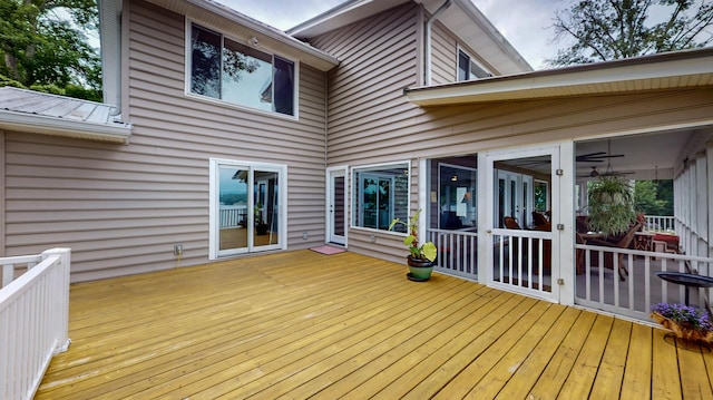 4809 Wind Bluff Cir, Birchwood, TN 37308 - view of wooden deck