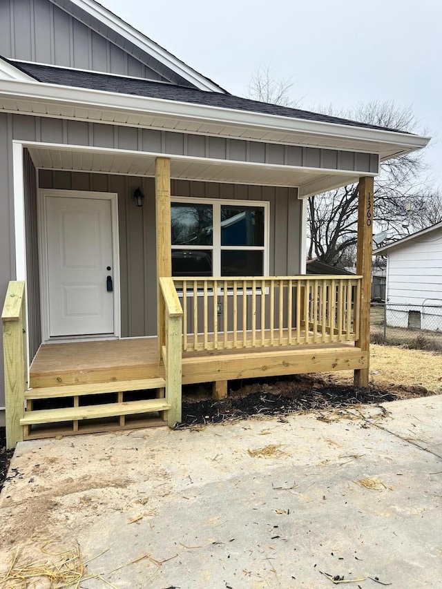 view of entrance to property