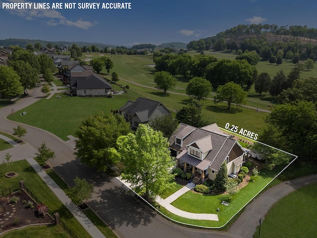 925 Wildcat Run Dr, Loudon, TN 37774 - view of property location with property boundaries highlighted