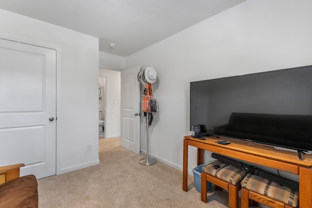 115 Belle Way, Athens, TN 37303 - living area featuring light colored carpet and baseboards