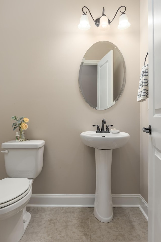 1726 Derby Ln NW, Cleveland, TN 37312 - half bath with tile patterned floors