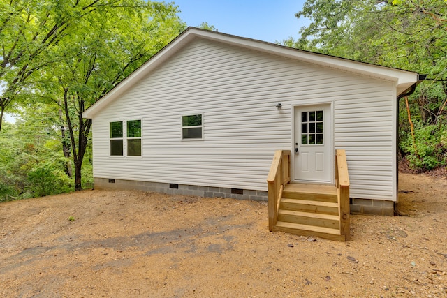 view of back of house