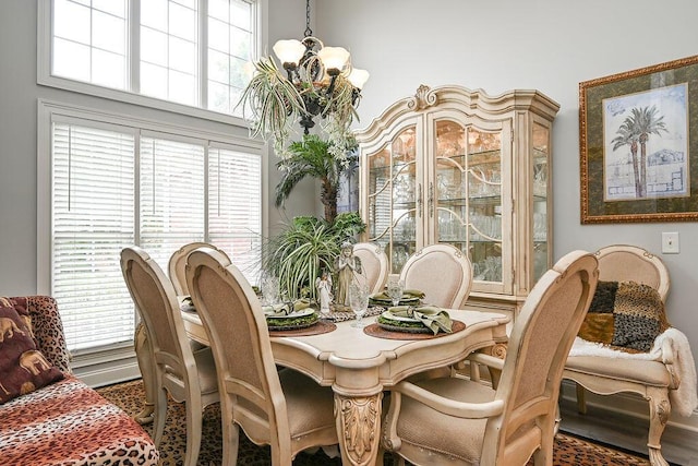 1967 Weston Hills Dr NW, Cleveland, TN 37312 - dining room featuring a chandelier
