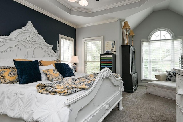 1967 Weston Hills Dr NW, Cleveland, TN 37312 - bedroom featuring carpet floors, multiple windows, and ornamental molding