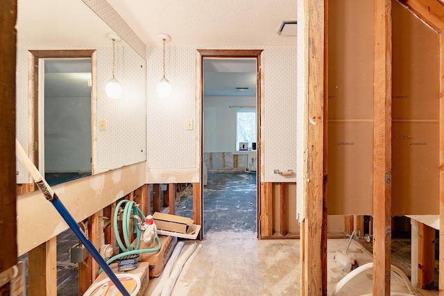 604 Augusta National Way, Knoxville, TN 37934 - bathroom with wallpapered walls