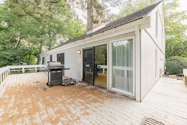 604 Augusta National Way, Knoxville, TN 37934 - wooden deck featuring grilling area