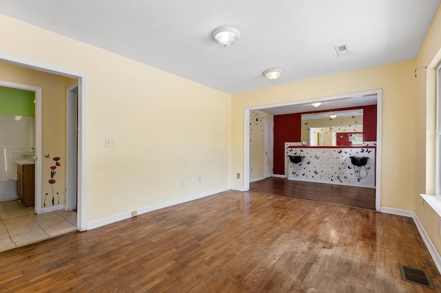 interior space with wood-type flooring