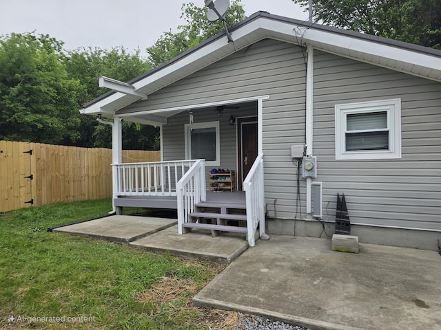 1568 Perry St SE, Cleveland, TN 37311 - view of front facade with a patio