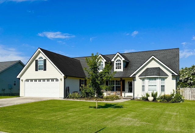 132 Holli Ln, Rossville, GA 30741 - view of front of house featuring concrete driveway, a shingled roof, an attached garage, and a porch