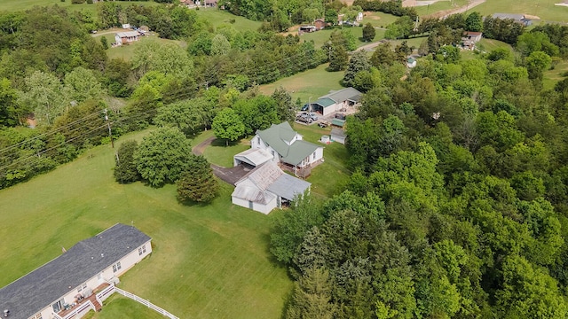 aerial view of property and surrounding area