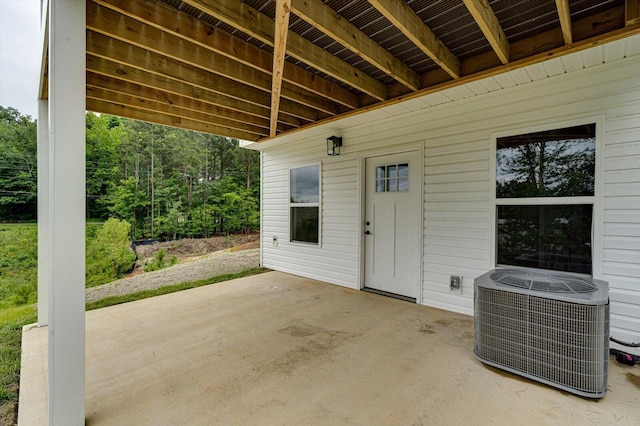 1318 Unity Dr NE, Cleveland, TN 37312 - view of patio featuring central AC unit