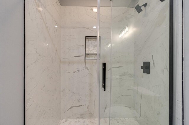 1318 Unity Dr NE, Cleveland, TN 37312 - full bathroom featuring a marble finish shower