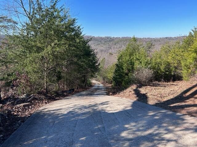 view of road